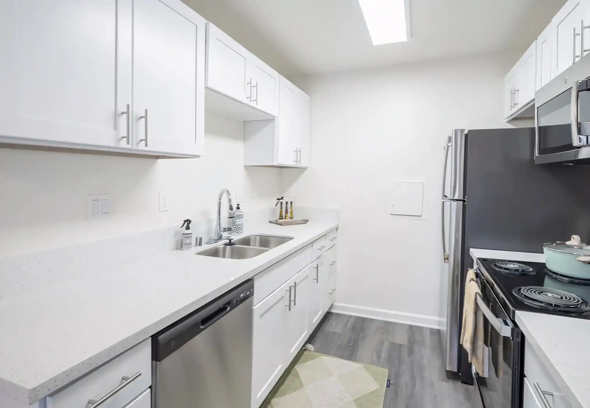 Artesia Crossings Apartments apartment kitchen full stainless steel appliances