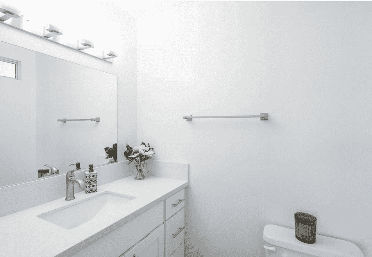 bathroom sink mirror